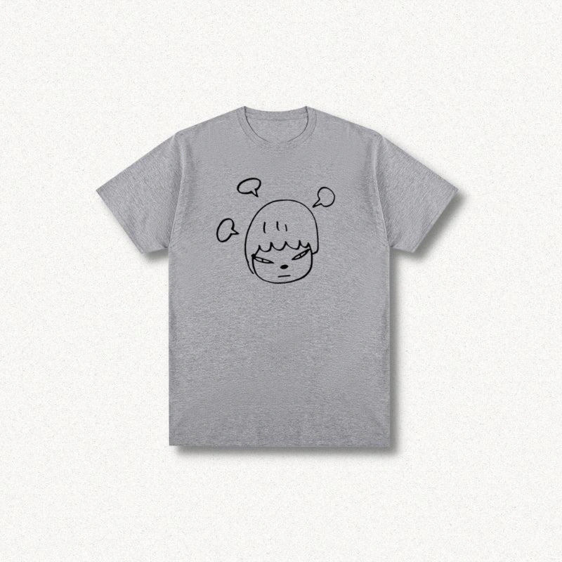 Nara's Drømmeverden: Unik Yoshitomo Nara T-shirt til dig der elsker kunst og komfort